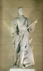 Estatua de Pierre du Terrail (1476-1524) Chevalier de Bayard, 1787